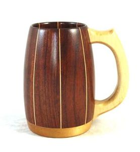Natural Wooden Coffee Mug Solid Wood Tea Cup Heat Resistant <b>Drinkware</b> for Home Cafe Bar Restaurant At Factory Direct Price - Product Image 3