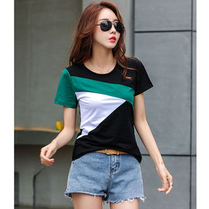 T-shirts pour femmes, hauts pour femmes, impression personnalisée du logo et t-shirts vierges pour femmes en gros - Product Image 4