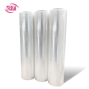 Film étirable transparent LLDPE haute résistance, emballage industriel pour palettes, matériau PE souple, fabrication professionnelle - Product Image 1