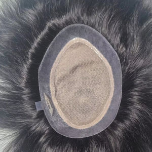 Peluca de Cabello Humano Remy Indio Natural Taz Miraje, Ondulado Natural, Ondulado al Agua, Prótesis Capilar, Parches, Taz Hair BD - Product Image 1