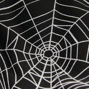 Sudadera con Capucha Unisex de Nuevo Diseño, Cálida para Invierno, con Forro Polar, Sublimada, con Patrón de Telaraña y Parches - Product Image 5