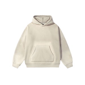 เสื้อฮู้ดดี้โอเวอร์ไซส์ทรงใหญ่ สไตล์สตรีทแวร์ ขายส่ง เสื้อสเวตเชิ้ตผ้าฝ้ายแบบสวมหัว ดีไซน์ลายสาดสี - Product Image 1