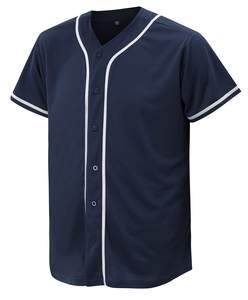 Dernier design 2026 Maillot de baseball vierge en gros Nouvelle mode 100% polyester Uniforme de baseball pour hommes en vente en ligne à bas prix - Product Image 6