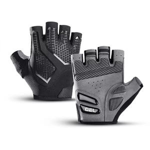 Gants de cyclisme de haute qualité, gants de vélo avec coussinets en gel, mitaines à demi-doigts, vêtements de sport, design personnalisé - Product Image 4