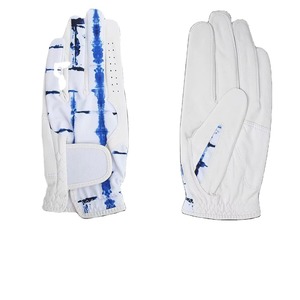 Gants de golf professionnels blancs pour adultes, respirants, en cuir véritable Cabretta, légers, avec fermeture éclair, ajustement parfait, sportifs, exceptionnels - Product Image 1