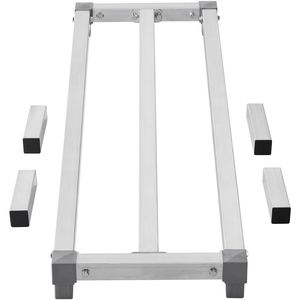 Scaffalatura Commerciale in Alluminio Saldato per Alimenti, 48 x 14, 8 Ripiani, Capacità 450 kg - Product Image 1