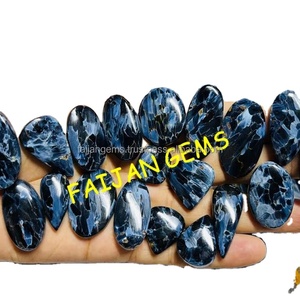 Pierre précieuse en vrac polie à la main de jaspe de Pietersite de feu naturel de haute qualité pour la fabrication de bijoux en gros - Product Image 1