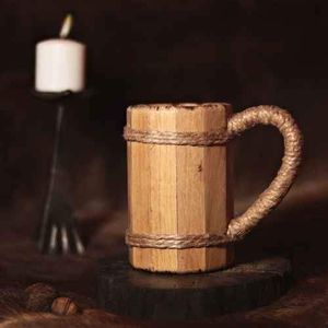 Jarra de Cerveza Tradicional de Madera - Product Image 3