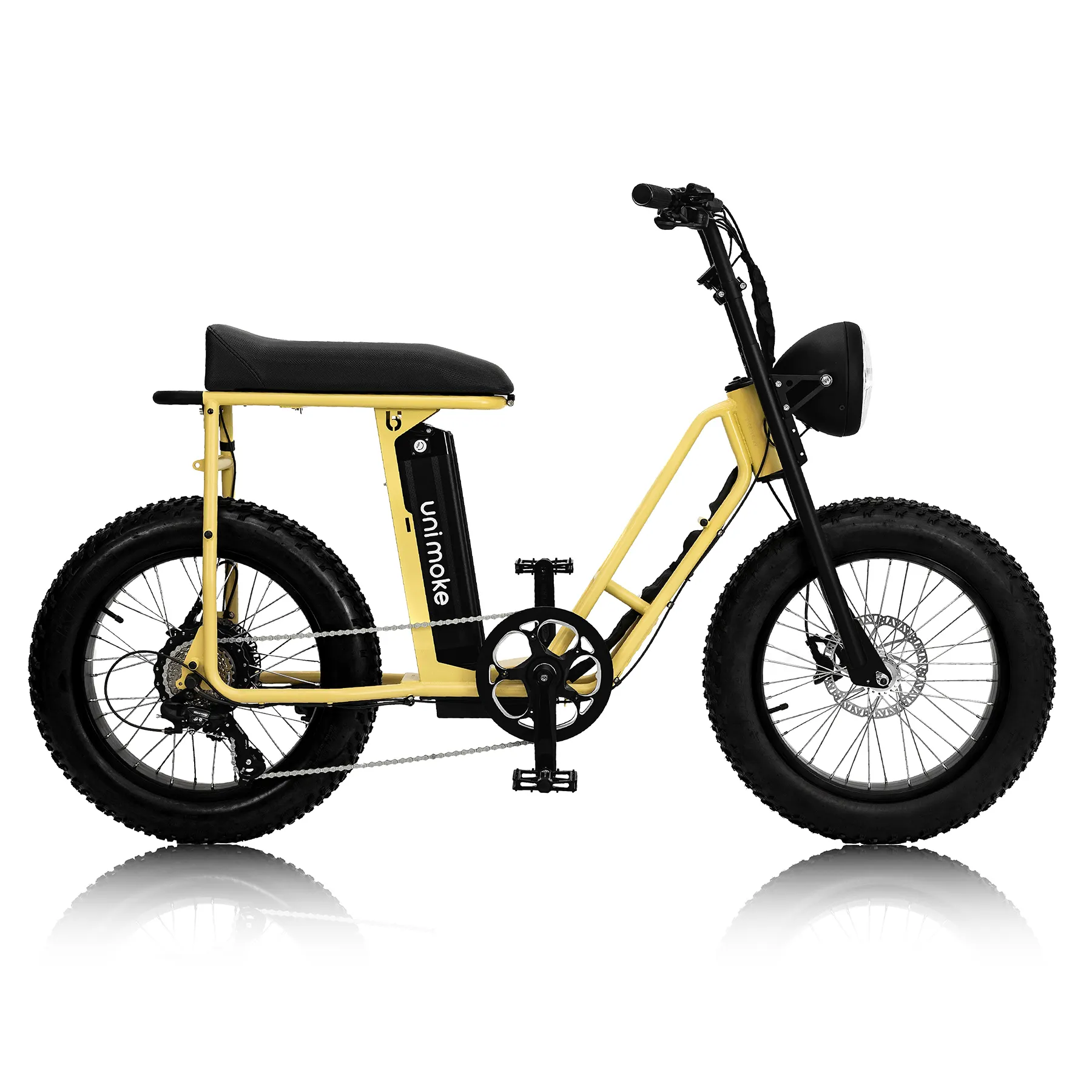 E bike couleur jaune Unimoke SW de Urban Drivestyle city e-bike vélo adulte vitesse pedelec distributeur agent de marque