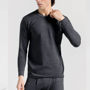 Camisa Térmica Personalizada para Hombre, 100% Algodón, Manga Larga, Ligera, Transpirable, Tejido Aislante Ecológico para Clima Frío y Actividades al Aire Libre - Product Image 1