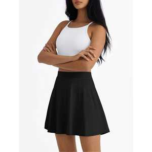 Jupe-short de golf plissée taille haute fluide pour femme avec short intégré, respirante, tenue de sport d'été, poches, service OEM - Product Image 5