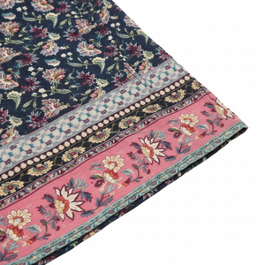 Women's Palazzo Pants Wide Leg Mid Waist Floral Drawstring Custom OEM Wholesale - Product Image 5