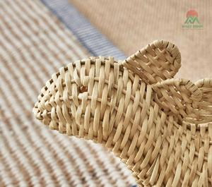 New Design Rattan Storage <b>Basket</b> Dinosaur Shaped Home Decorations for Kids for Nursery Room Decoration - Product Image 3