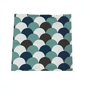 100% Cotton Modern Anti-Wrinkle Anti-static Anti-Bacteria Washable Square <b>Cushion</b> Covers Zipper Closure for Home Hotel Hospital - Product Image 1