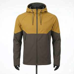 Veste Softshell Légère pour Hommes de Haute Qualité, Coupe-Vent, Imperméable, Doublure Polaire Chaude, Idéale pour la Randonnée en Plein Air - Product Image 1