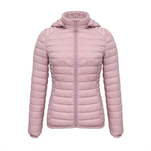 Veste d'hiver réversible matelassée imprimée avec capuche pour femme, imperméable, chaude, en softshell, vêtements de sport, doublure en polyester tissé, douce - Product Image 2
