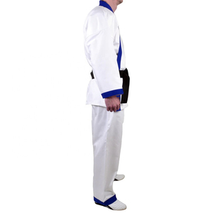 ชุดยูนิฟอร์ม BJJ ยูนิเซ็กซ์ขายดี MOQ ต่ำ พร้อมโลโก้ด้านหน้า รับผลิตแบบ OEM อุปกรณ์ฝึกซ้อม น้ำหนักเบา ยืดหยุ่นได้ ผลิตจากผ้าฝ้าย 100% - Product Image 5