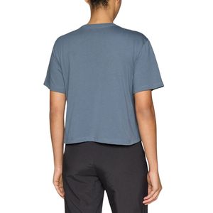 T-shirt court personnalisé pour femme 100% coton brodé et sérigraphié, style mode, vente en gros OEM ODM - Product Image 3