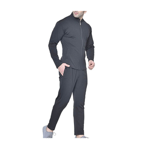 Men Winter Outdoor Hooded Solid Tracksuit Custom Color Multi-Purpose Cotton <b>Polyester</b> Zipper Casual Street Wear <b>Joggers</b> - Product Image 6