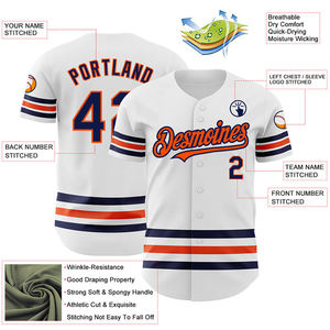 Camiseta de Béisbol Suave Sublimada con Botones, Uniforme Deportivo Ligero y Transpirable para Hombre y Mujer, Ropa de Equipo al por Mayor para Entrenamiento - Product Image 3