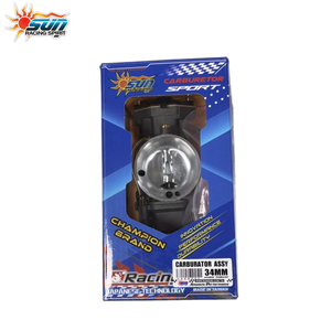 SUN RACING Nouveau Carburateur Universel 34mm Haute Performance en Alliage Robuste pour Moteur de Scooter, Pièces de Tuning et d'Amélioration du Carburant - Product Image 6
