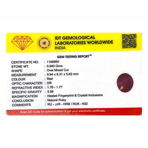 Certified Natural Ruby 4.2 Carat Loose Gemstone for Fine Jewelry - Product Image 4