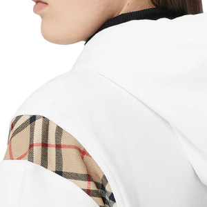 Sweat à capuche uni léger de qualité supérieure en mélange de coton pour femme, design élégant à prix abordable - Product Image 4
