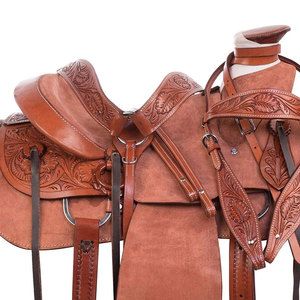 Services OEM TWILL SPORTS, selle d'équitation anglaise en cuir de haute qualité, confortable, faible MOQ pour hommes - Product Image 5