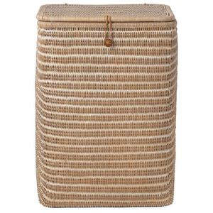 Nouveau design de rangement en rotin avec couvercle, style vintage, organisateur en osier, artisanat vietnamien, panier décoratif, conception personnalisée, fournisseur OEM ODM - Product Image 4