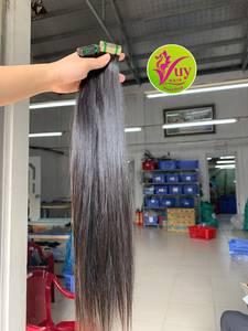 Cuticle Aligned Vietnamesische Echthaar-Tape-Extensions, Double Drawn, Rohhaar, vorgebondet für den Salon - Product Image 4