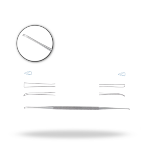 Daniel Cakir Perichondrium Raspatory 20cm Surgical ENT Rhinoplasty Instrument - Product Image 1