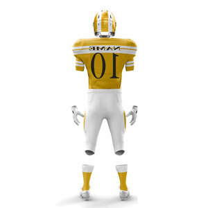 Men's Adult Soccer Uniform Kits Quick Dry Sportswear Material Polyester/Spandex Custom Teamwear Crew Neck Shirt with Pants - Product Image 3