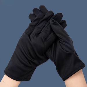 Gants de manipulation de bijoux en peau de mouton, personnalisés et brodés sur mesure, de qualité supérieure, respirants, compatibles écran tactile, pour salle blanche et anti-poussière - Product Image 3