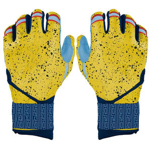 Guantes de Bateo de Béisbol y Sóftbol de Cuero Personalizados de Primera Calidad, Novedad 2026, Cierre de Gancho y Bucle, Duraderos y Transpirables - Product Image 1