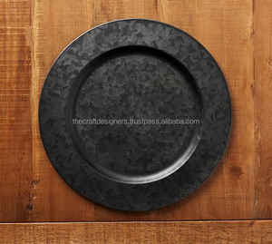 Vajilla de aniversario Plato de comida para servir Plato de cargador grande de 12 "Plato de plato de cargador especial seguro para alimentos reutilizable en precio genuino - Product Image 2