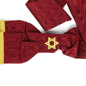 Ruban en soie tactique personnalisé en gros, ruban en soie pour uniforme, écharpe tactique maçonnique pas chère - Product Image 6