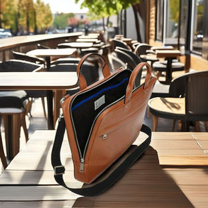 Sac à Dos Ordinateur Portable en Cuir Mixte de Qualité Supérieure, Élégant et Protecteur avec USB et Fonction Antivol, Sac Pratique pour Tous les Genders - Product Image 5