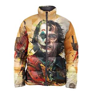 Chaqueta Acolchada con Estampado por Sublimación, Personalizada, con Cuello Alto, Cálida, Gruesa, Moderna, de Alta Calidad, para Hombre - Product Image 6