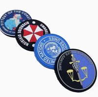 Étiquettes en silicone personnalisées de haute qualité avec logo 3D en relief, transfert thermique, patchs en silicone souple en PVC pour vêtements