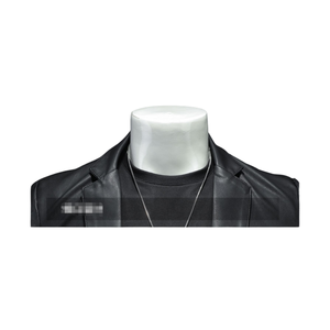 Chaqueta de Otoño EMPIRE TREND WEARS para Hombre, de Cuero Sintético, Corte Entallado, Cuello Camisero, Cierre de un Botón, Color Sólido, Estilo Casual Elegante, con Piel Sintética - Product Image 2