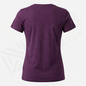 Camiseta Corta Personalizada para Mujer con Logotipo, Poliéster Satinado de Alta Calidad, Color Sólido, Largo Regular, Dos Piezas, Informal, Verano, Color Personalizado - Product Image 2