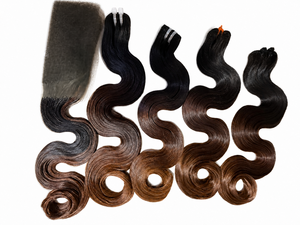 Peluca de Cabello Humano al por Mayor 16x4 con Encaje Francés HD, Larga, Color Marrón Miel con Reflejos, Rizado Profundo - Product Image 2