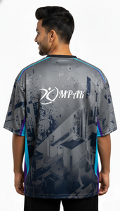 Camiseta Premium de Sublimación Oversize para Hombre, Estilo Urbano, Corte Holgado, Top Moderno - Product Image 2