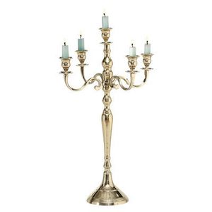 Candelabro de Aluminio Moderno con Elegante Artesanía para Centros de Mesa de Boda y Proyectos de Decoración de Hoteles - Product Image 2