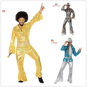 Costume Disco Dazzler années 70 pour femmes YTHC-009 - Product Image 3
