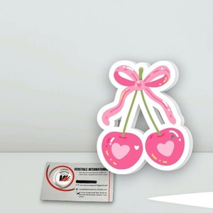 Paleta de Acrílico Sólido Versátil para Extensiones de Pestañas con Diseño de Corazón y Mariposa, Herramientas de Belleza - Product Image 1