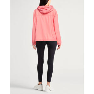 Women's <b>Lightweight</b> Long Sleeve Hoodie Printed Outdoor <b>Running</b> Training Gym <b>Jacket</b> Full Zip Sports Windbreaker OEM Service - Product Image 4