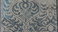 Alfombras de Lana 100% Hechas a Mano con Corte de Bucle Antideslizante y Respaldo de Lona de Algodón para Uso en Todas las Estaciones