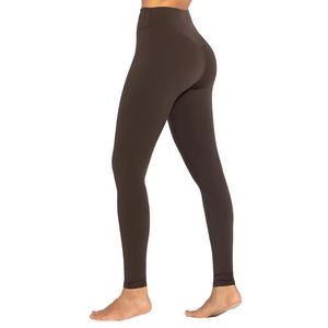 Leggings Deportivos de Alta Calidad para Mujer, Invierno, Casuales, Sin Costuras, Cintura Media, Hasta la Rodilla, Hechos en Pakistán, Poliéster/Algodón, Tallas Personalizadas - Product Image 1