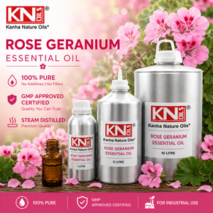 Aceite Esencial de Geranio Rosa 100% Puro, Certificado Orgánico, Pelargonium graveolens, Fabricante a Granel, Grado Cosmético, Exportador Global - Product Image 3
